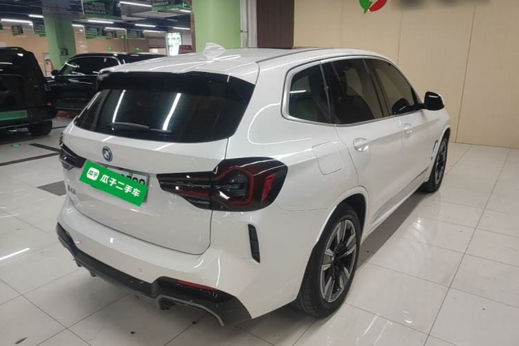 Used BMW iX3 2023 Leading Model Rear Right 45 Deg