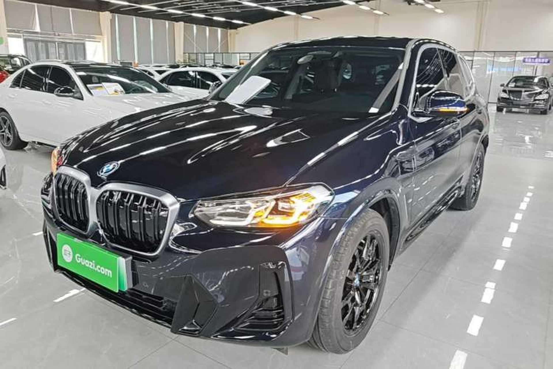 Used BMW iX3 2024 Leading Model Front Left 45 Deg