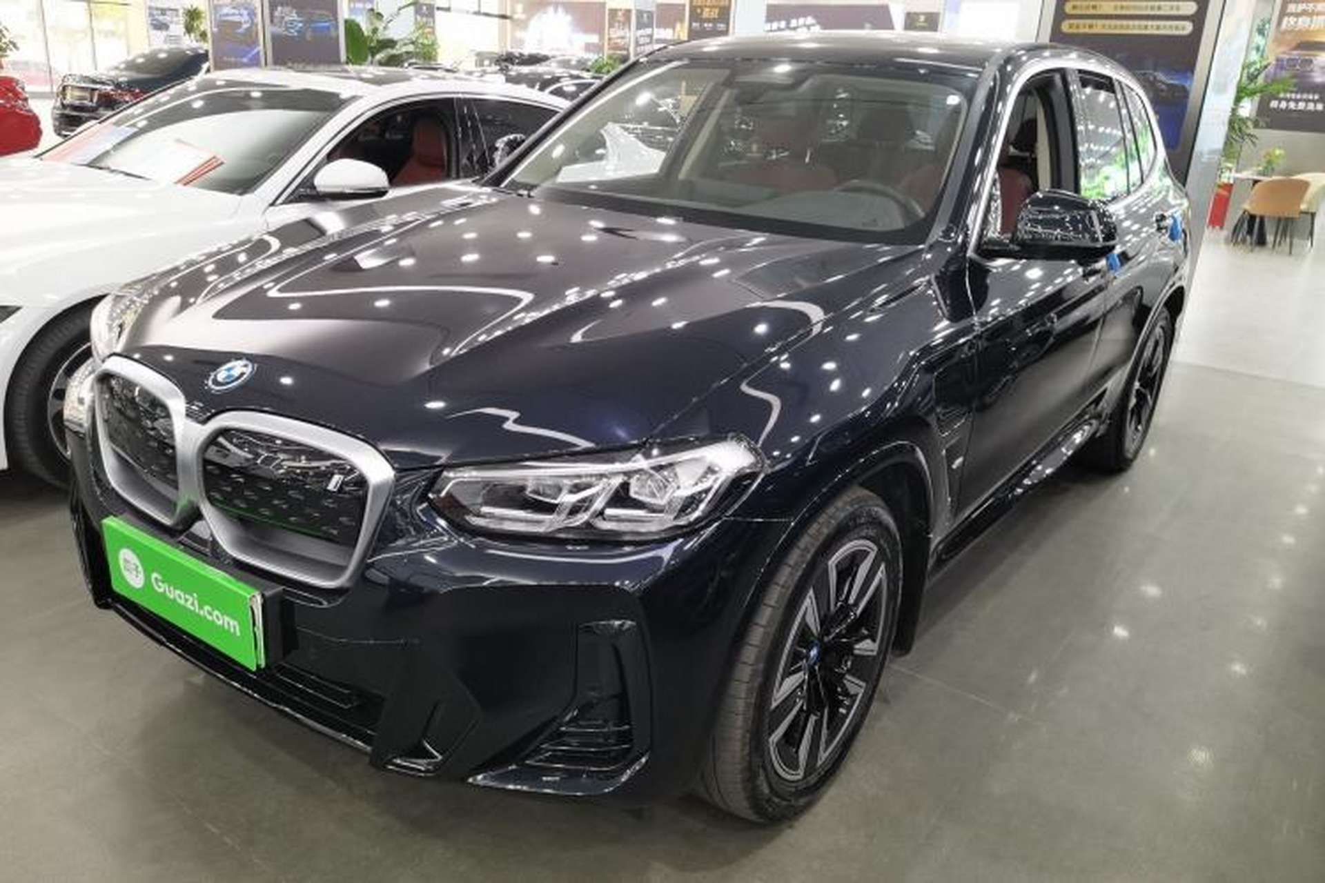 Used BMW iX3 2024 Leading Model Front Left 45 Deg