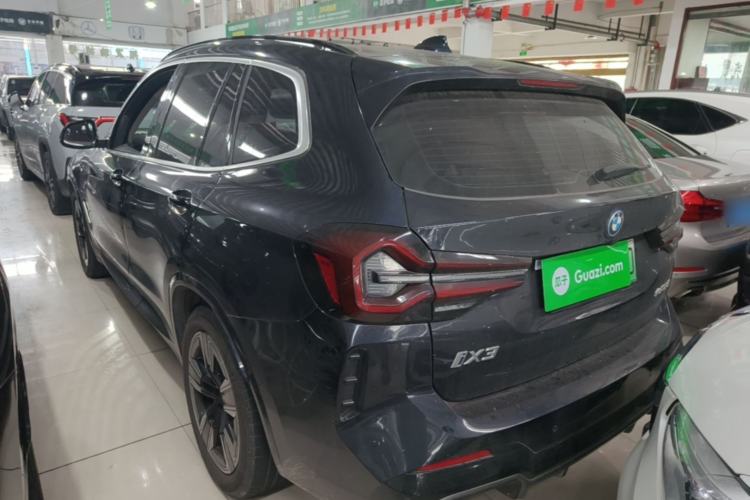 Used BMW iX3 2024 Leading Model Rear Left 45 Deg