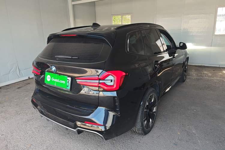 Used BMW iX3 2024 Leading Type Rear Right 45 Deg