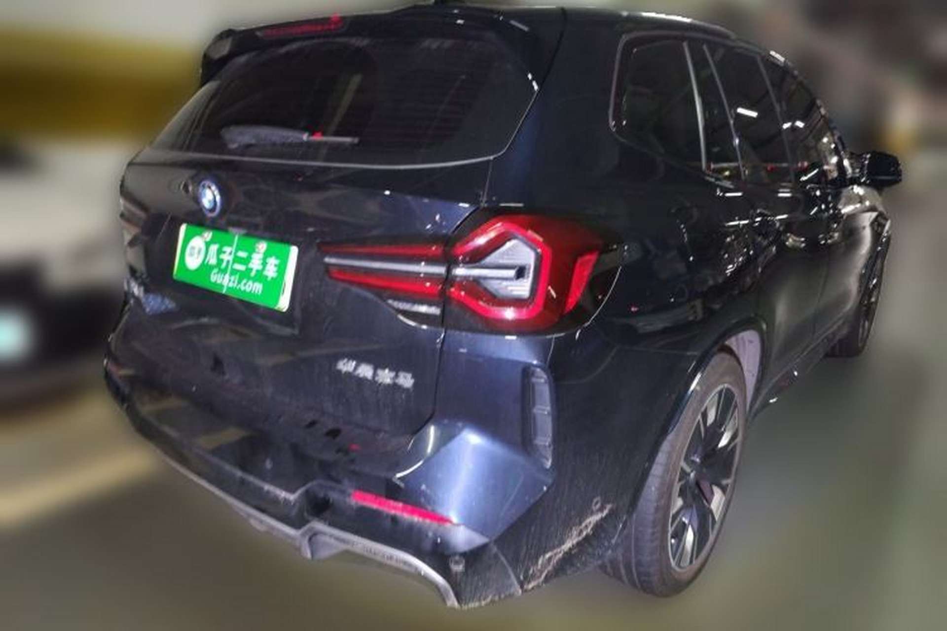 Used BMW iX3 2024 Leading Type Rear Right 45 Deg