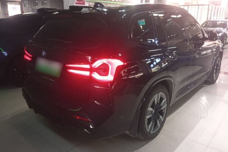 Used BMW iX3 2024 Leading Model Rear Right 45 Deg