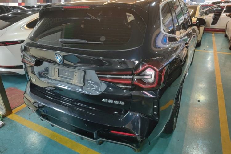 Used BMW iX3 2024 Leading Model Rear Right 45 Deg