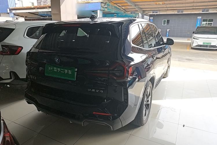 Used BMW iX3 2024 Leading Model Rear Right 45 Deg