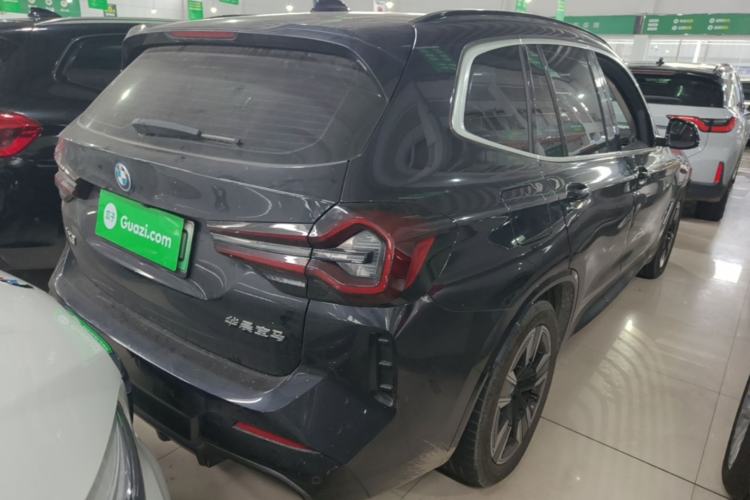 Used BMW iX3 2024 Leading Model Rear Right 45 Deg