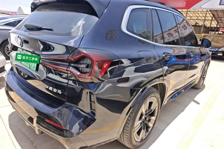 Used BMW iX3 2024 Leading Model Rear Right 45 Deg