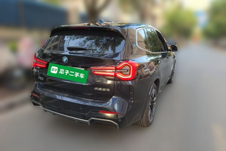 Used BMW iX3 2024 Leading Model Rear Right 45 Deg