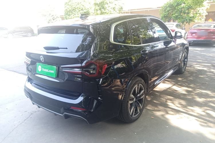 Used BMW iX3 2024 Leading Model Rear Right 45 Deg