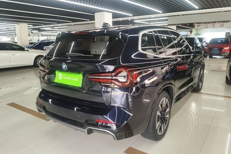 Used BMW iX3 2024 Leading Model Rear Right 45 Deg