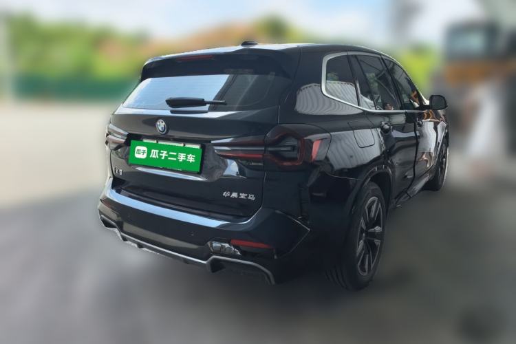Used BMW iX3 2024 Leading Model Rear Right 45 Deg
