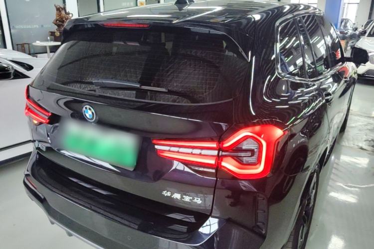 Used BMW iX3 2024 Leading Model Rear Right 45 Deg