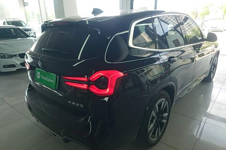 Used BMW iX3 2024 Leading Model Rear Right 45 Deg