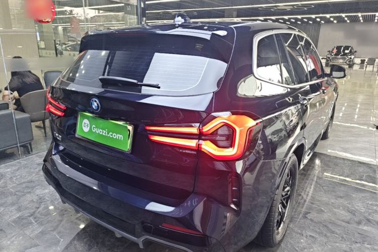 Used BMW iX3 2024 Leading Model Rear Right 45 Deg