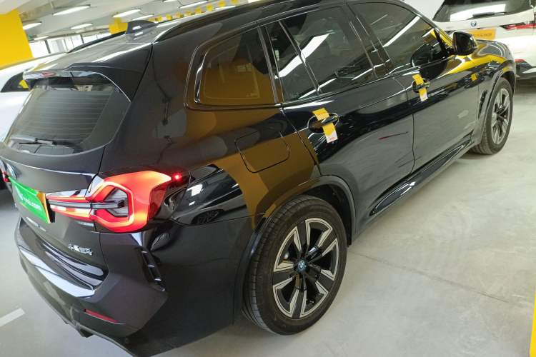 Used BMW iX3 2024 Leading Model Rear Right 45 Deg