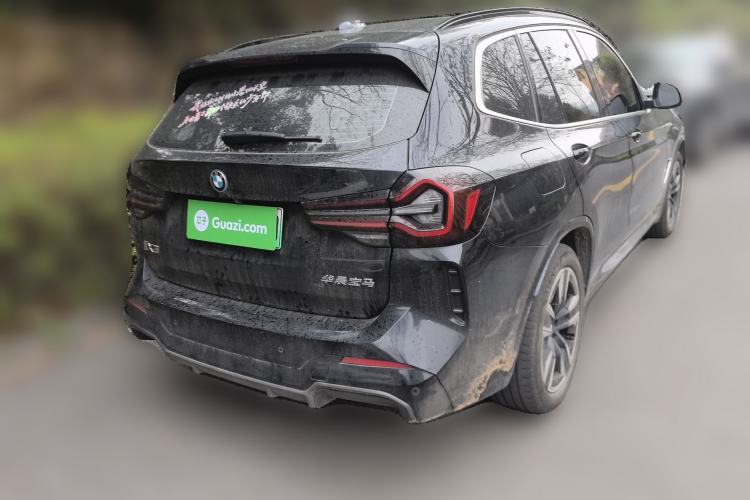 Used BMW iX3 2024 Leading Model Rear Right 45 Deg