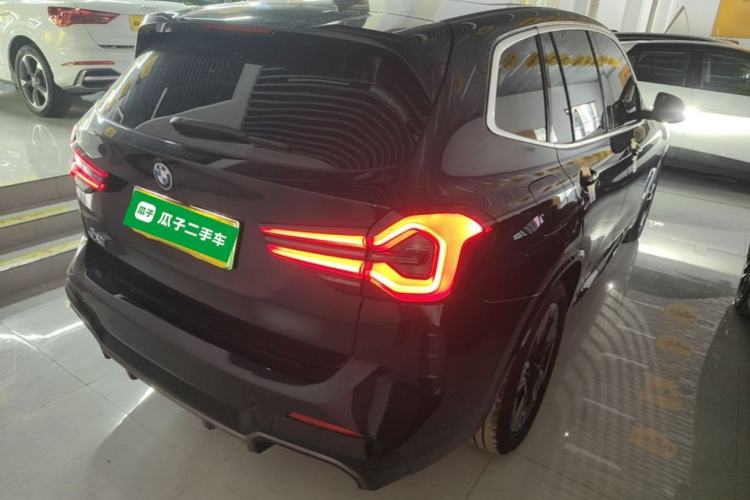 Used BMW iX3 2024 Leading Model Rear Right 45 Deg