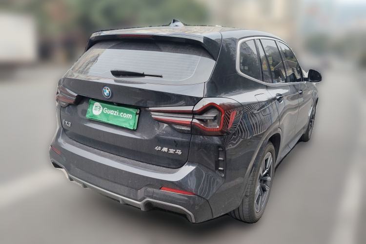 Used BMW iX3 2024 Leading Model Rear Right 45 Deg