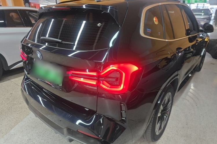 Used BMW iX3 2024 Leading Model Rear Right 45 Deg