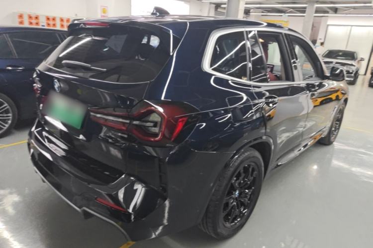 Used BMW iX3 2024 Leading Model Rear Right 45 Deg