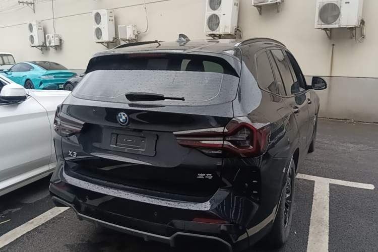 Used BMW iX3 2024 Leading Model Rear Right 45 Deg