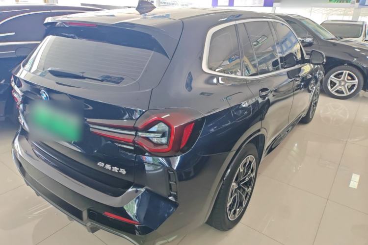 Used BMW iX3 2024 Leading Model Rear Right 45 Deg