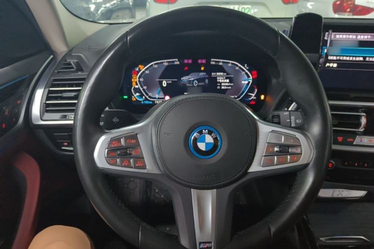 Used BMW iX3 2024 Leading Model Steering Wheel