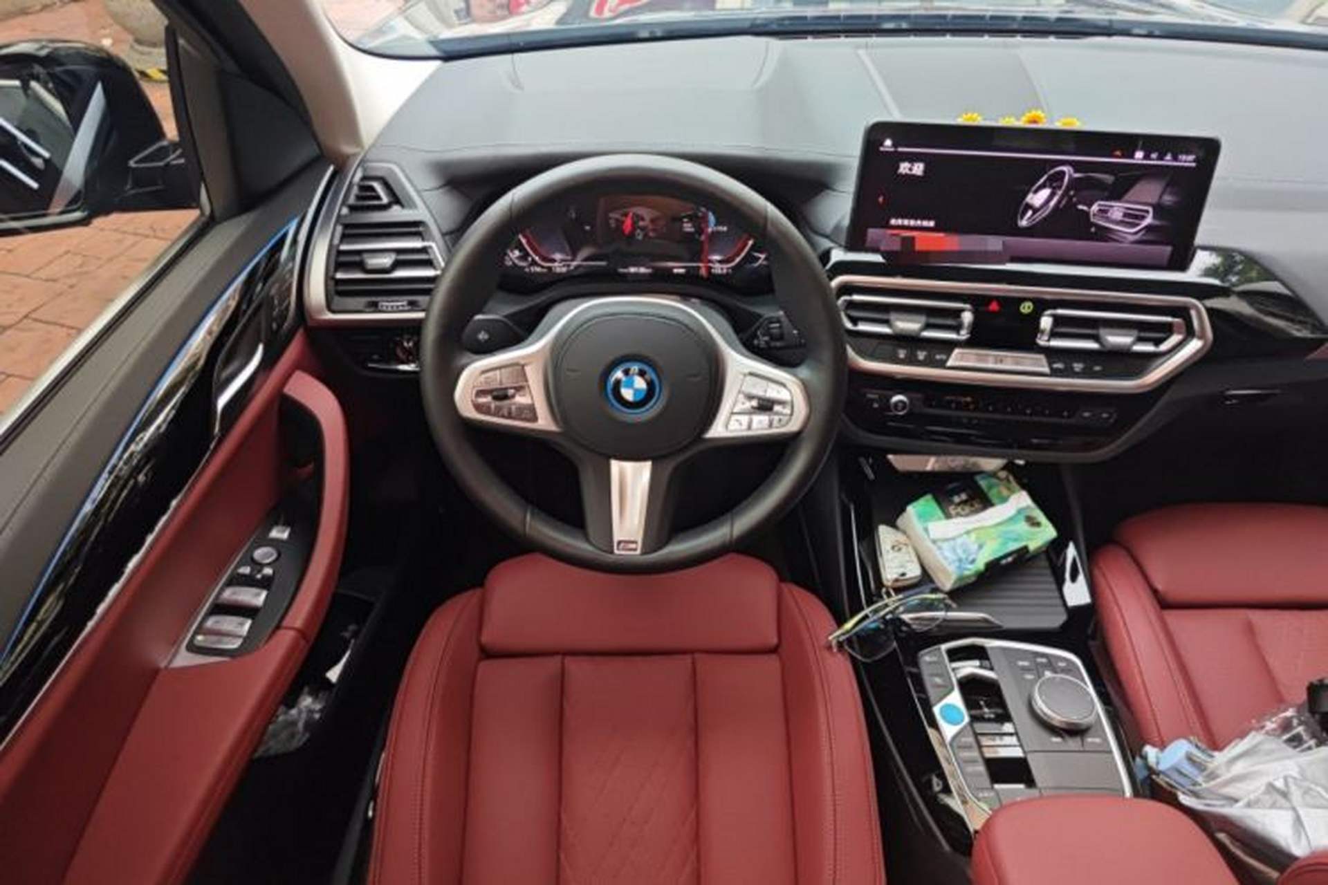 Used BMW iX3 2024 Leading Model Steering Wheel