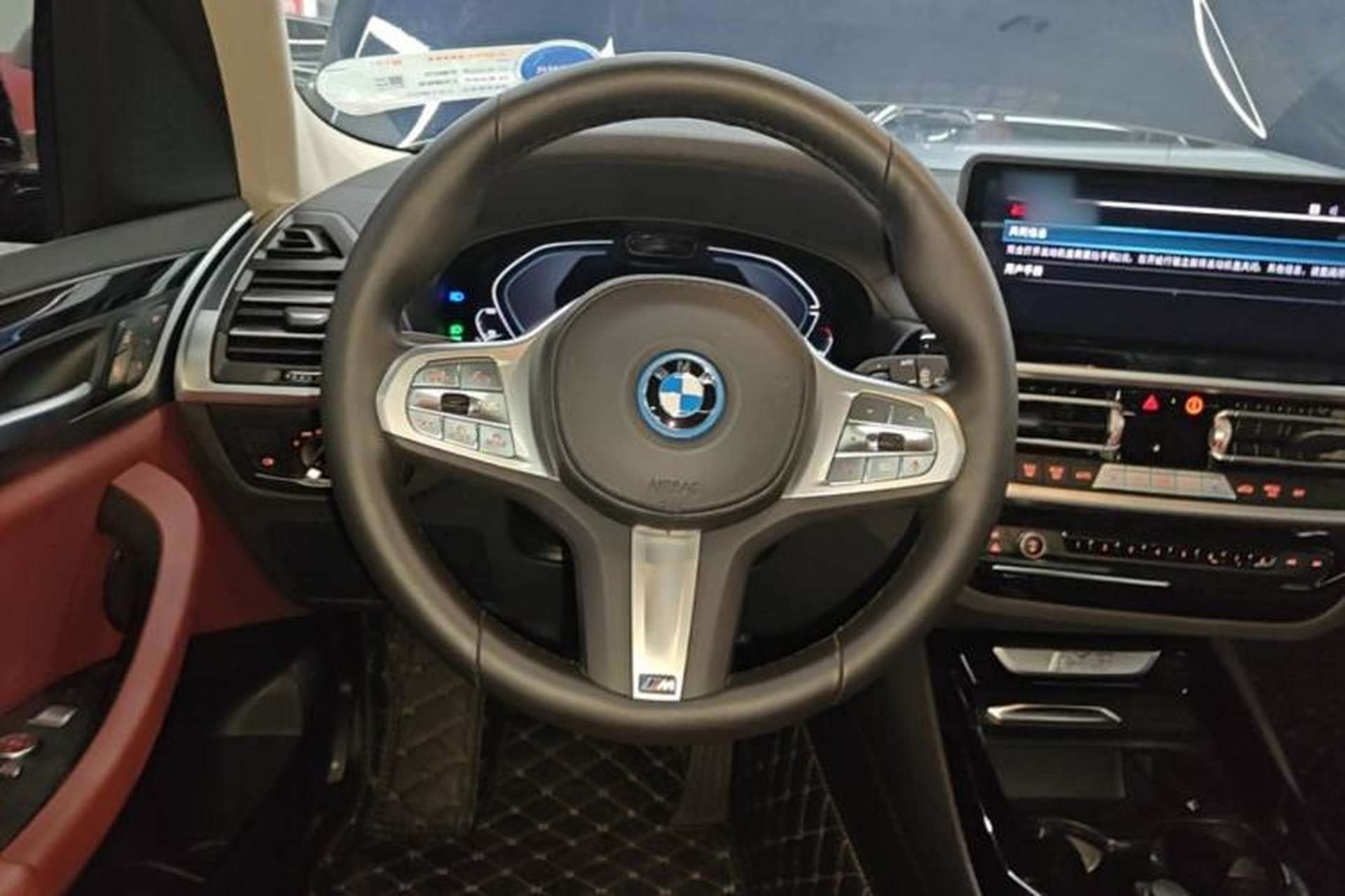 Used BMW iX3 2024 Leading Model Steering Wheel