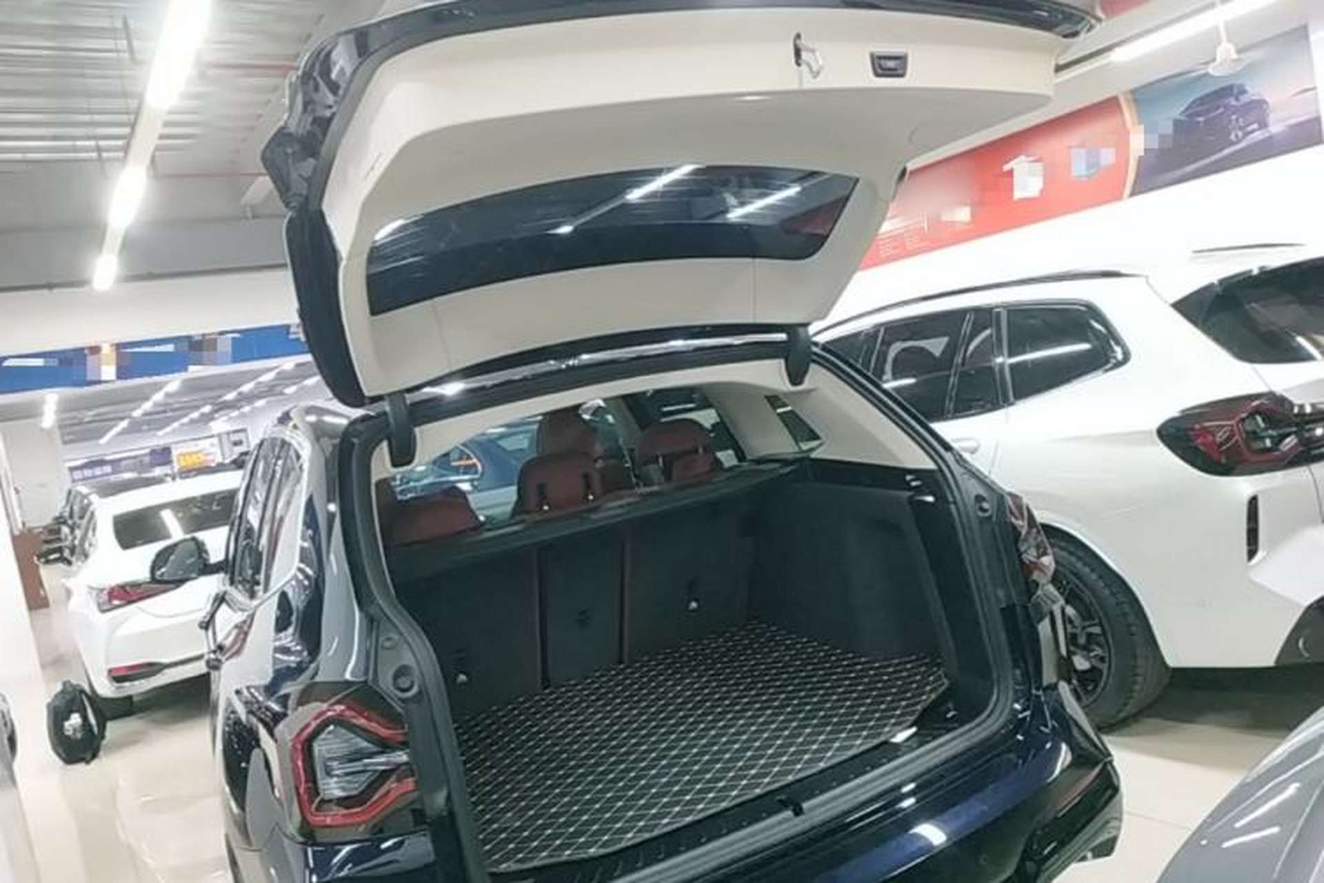Used BMW iX3 2024 Leading Model Trunk