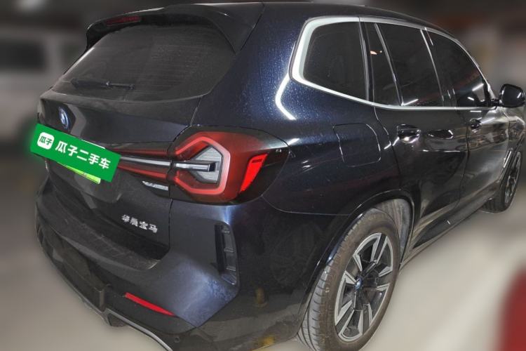 Used BMW iX3 2024 Leading Model Rear Right 45 Deg