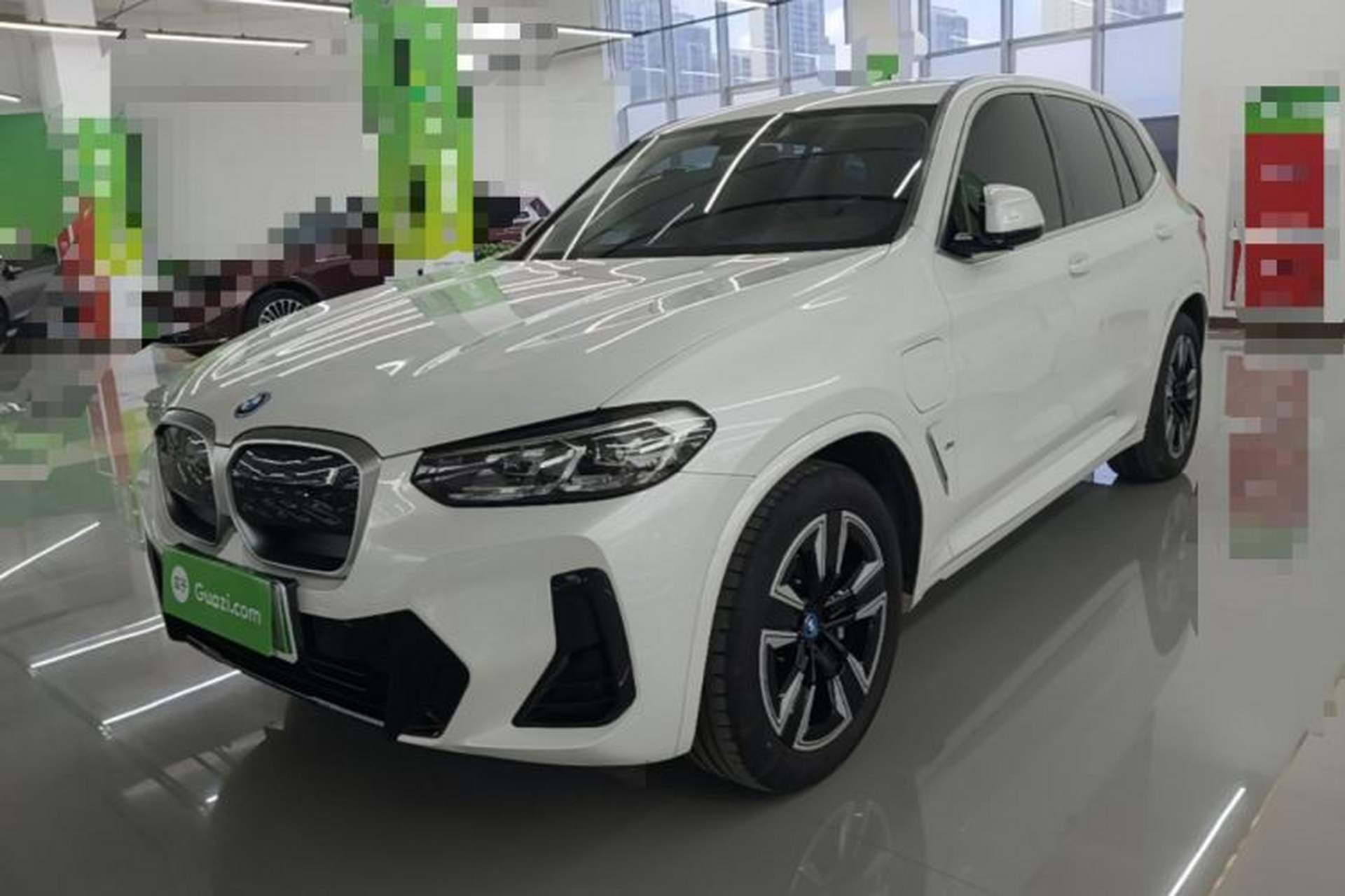 Used BMW iX3 2024 Leading Model Front Left 45 Deg