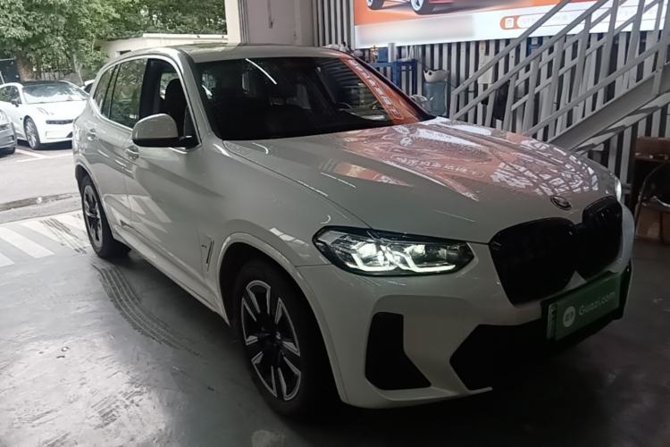 Used BMW iX3 2024 Leading Model Front Right 45 Deg