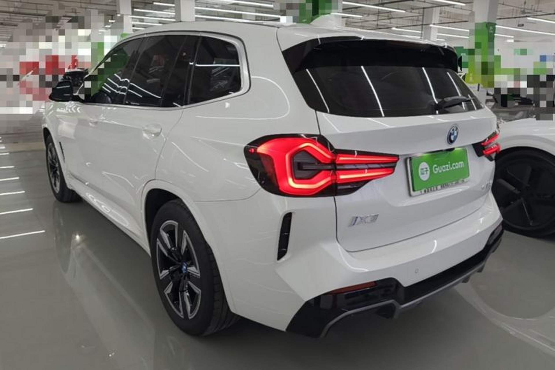 Used BMW iX3 2024 Leading Model Rear Left 45 Deg
