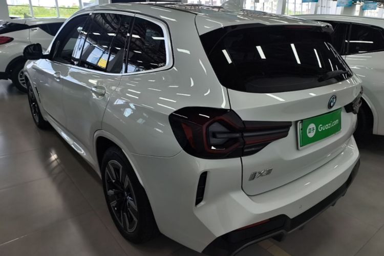 Used BMW iX3 2024 Leading Model Rear Left 45 Deg