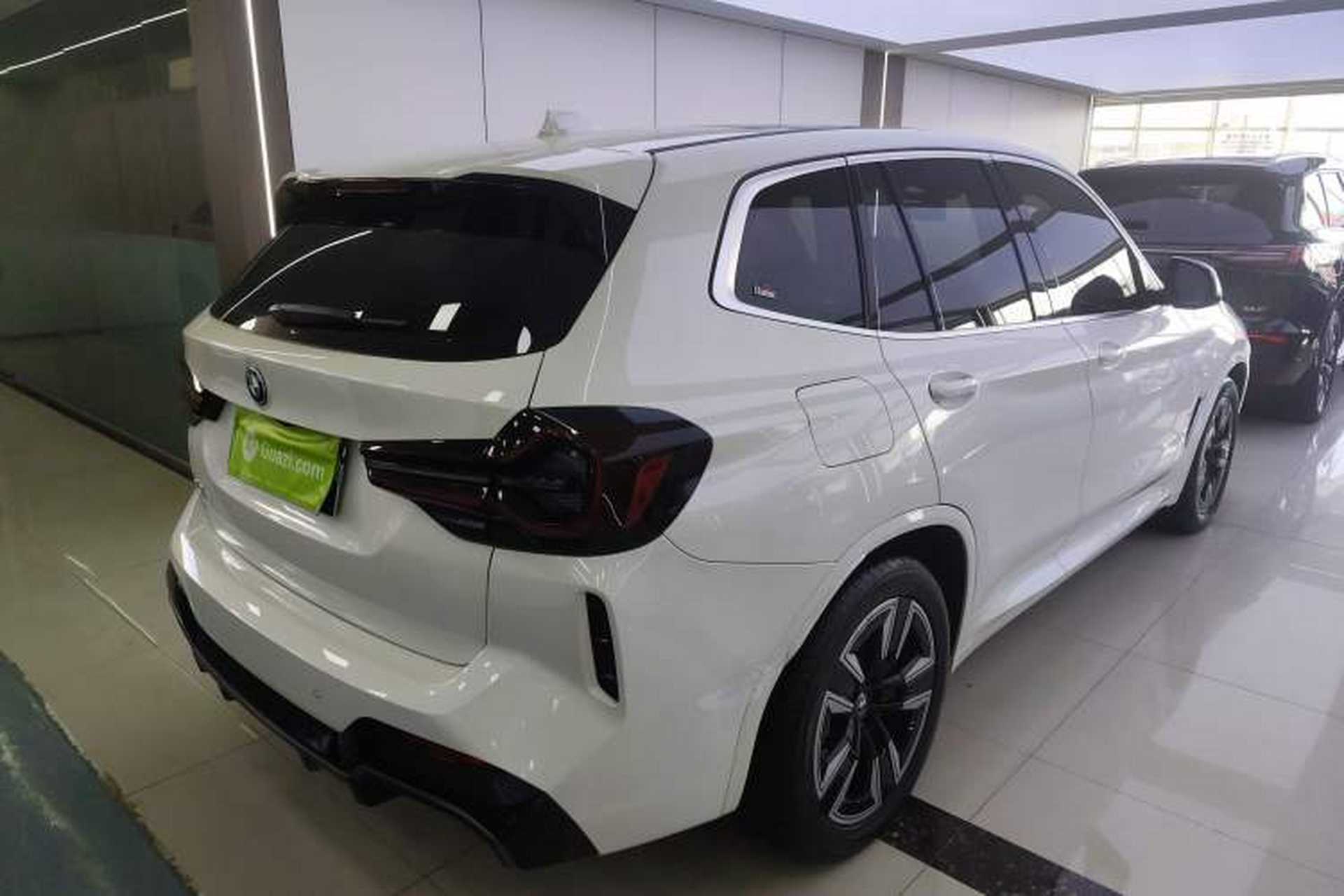 Used BMW iX3 2024 Leading Model Rear Right 45 Deg