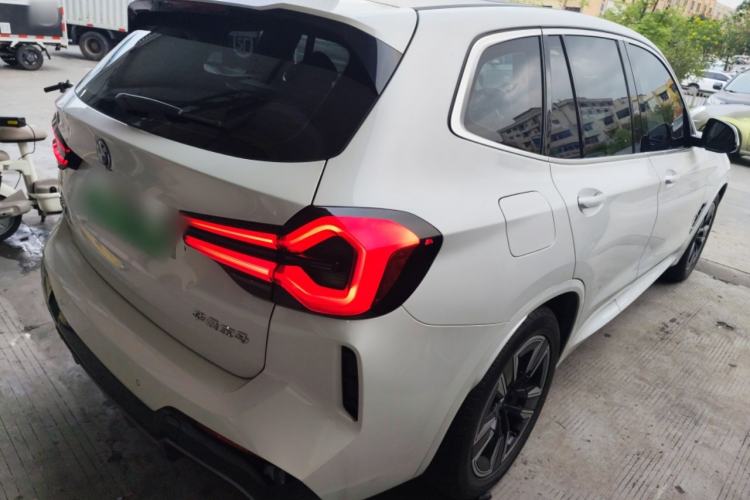 Used BMW iX3 2024 Leading Model Rear Right 45 Deg