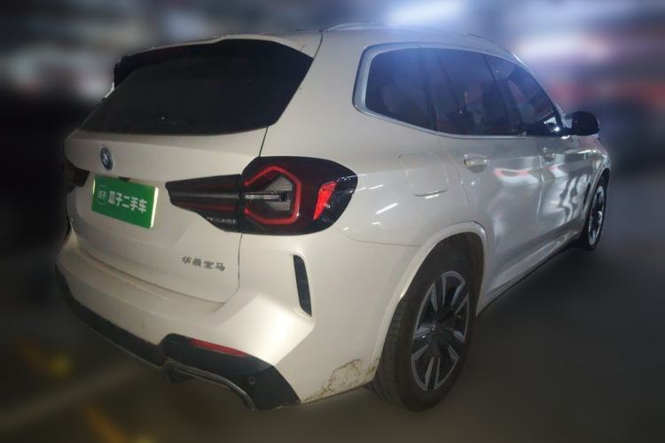 Used BMW iX3 2024 Leading Model Rear Right 45 Deg