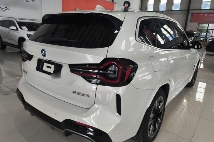 Used BMW iX3 2024 Leading Model Rear Right 45 Deg
