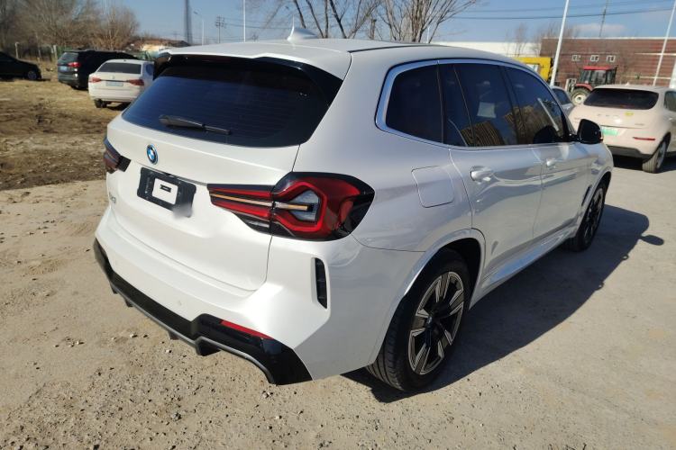 Used BMW iX3 2024 Leading Model Rear Right 45 Deg