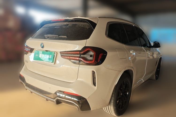 Used BMW iX3 2024 Leading Model Rear Right 45 Deg