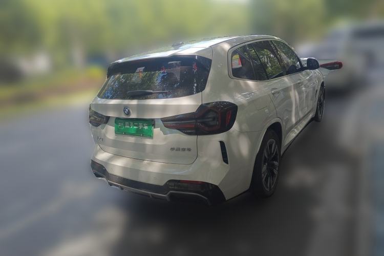 Used BMW iX3 2024 Leading Model Rear Right 45 Deg