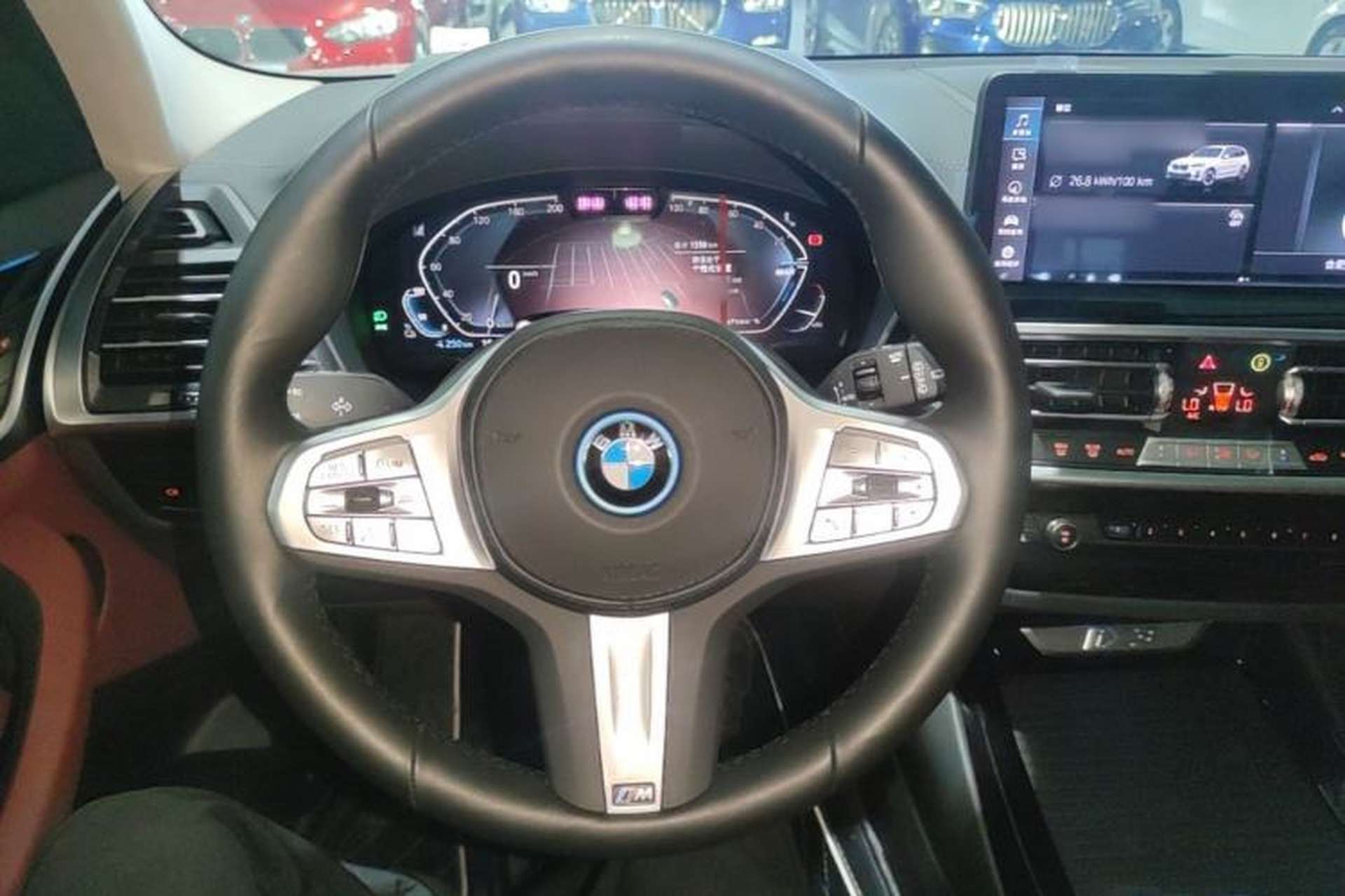 Used BMW iX3 2024 Leading Model Steering Wheel