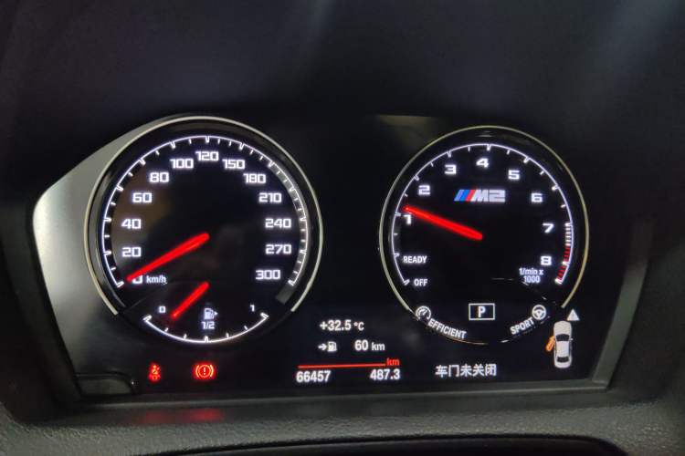 Used BMW M2 2018 M2 Thunder Edition Odometer Close Up