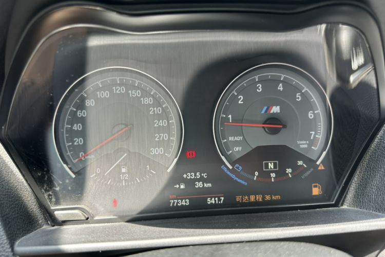 Used BMW M2 2016 M2 Odometer Close Up