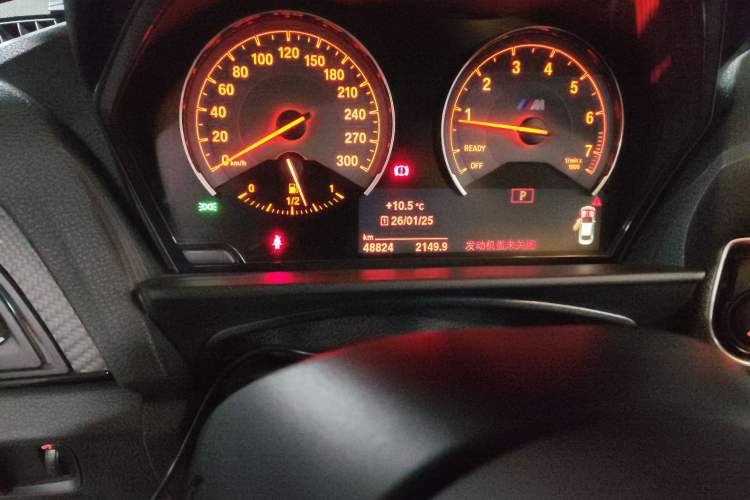 Used BMW M2 2016 M2 Odometer Close Up
