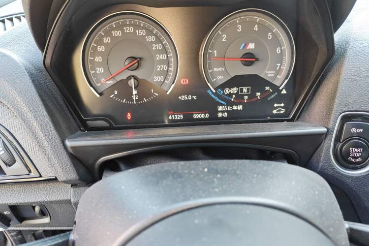 Used BMW M2 2016 M2 Odometer Close Up