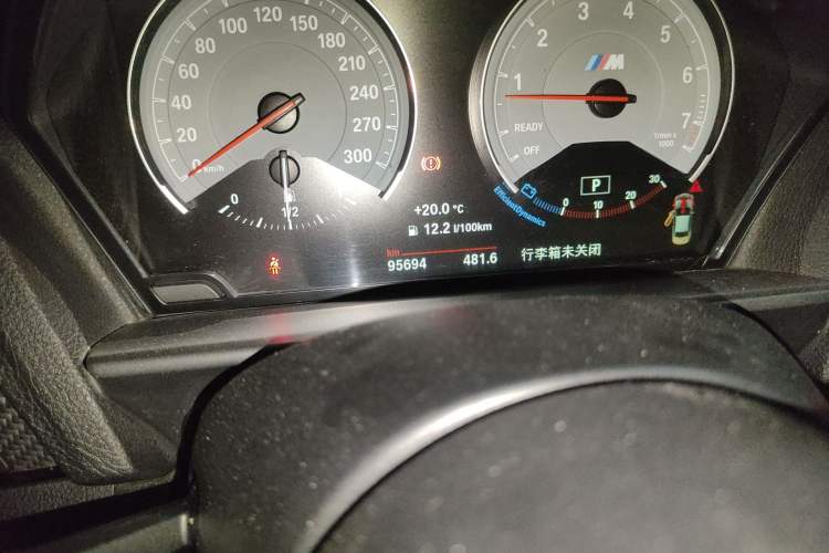 Used BMW M2 2016 M2 Odometer Close Up