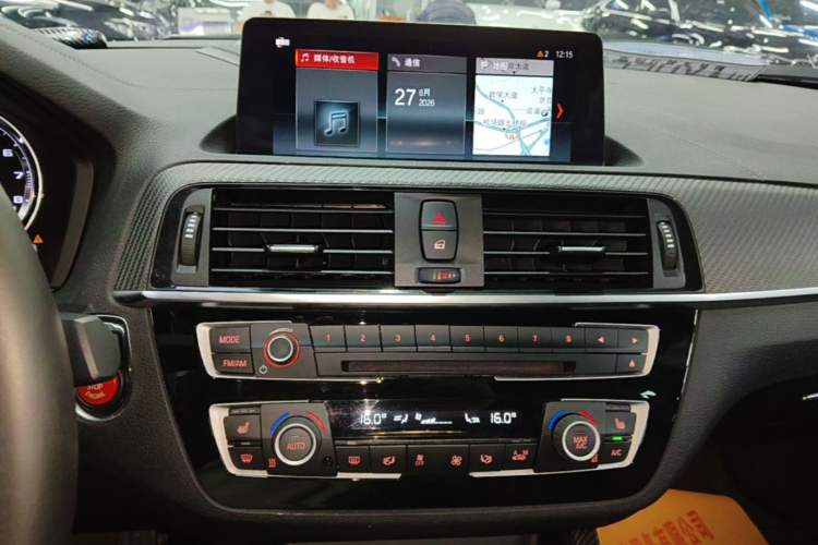 Used BMW M2 2018 M2 Thunder Edition Audio And AC Panel
