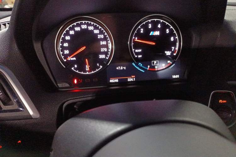Used BMW M2 2018 M2 Odometer Close Up